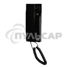 Трубка домофона с индикатором и регулировкой звука RX-320, черная Rexant