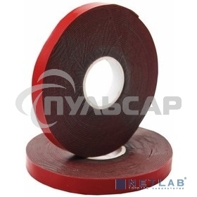 Двухсторонний скотч, серый, на HBA акриловой основе, 9 мм, ролик 5 м 09-6009 Rexant