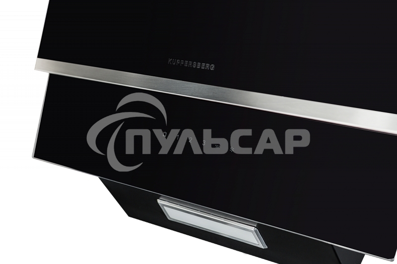 Вытяжка каминная Kuppersberg F 600 B черный/нержавеющая сталь, 60 см, 650 куб. м/ч, 47 дБ