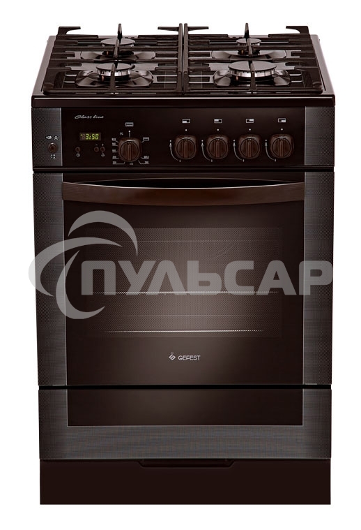 Плита газовая Gefest ПГ 6500-03 0045 коричневый, конфорок 4 шт, духовка 52 л, 60 см x 85 см x 60 см