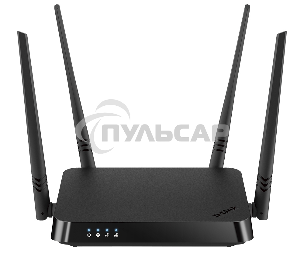 Роутер D-Link DIR-822/RU/E1A, Wireless AC1200 Dual-Band Router with 1 10/100Base-TX WAN port and 4 10/100Base-TX LAN ports.802.11b/g/n compatible, 802.11AC up to 866Mbps,1 10/100Base-TX WAN port, 4 10/100B