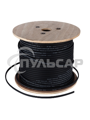 Саморегулируемый греющий кабель, экранированный, 24КНС 2ЛТГ-ЭЛ 65/85, UV (24 Вт/1 м), 200 м Rexant