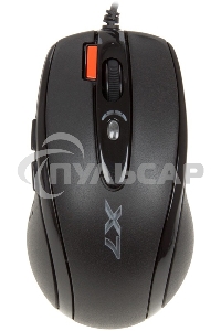 Мышь проводная A4Tech X-710BK черный, 2000 dpi, USB, кнопки - 7