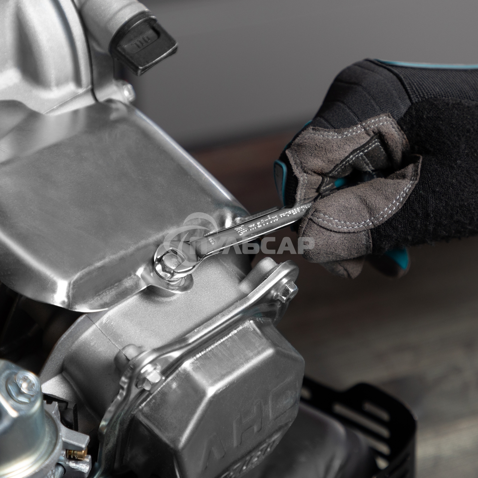 Набор ключей Matrix комбинированных, трещоточных шарнирных 8шт