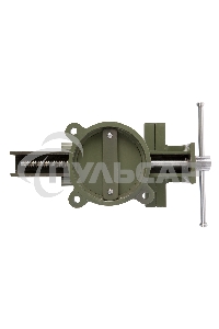 Тиски слесарные Сибртех 150 мм, стальные, поворотные