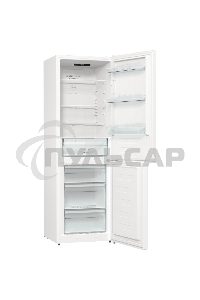 Холодильник Gorenje NRK619EEW4 белый двухкамерный 203/99л морозилка снизу, No Frost