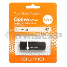 Флешка USB 2.0 QUMO 32 Gb Optiva 02 черный