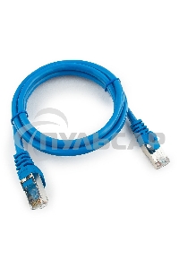 Патч-корд FTP Cablexpert кат.6, 1м, литой, многожильный черный