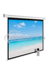 Экран Cactus 225x300см MotoExpert CS-PSME-300x225-WT 4:3 настенно-потолочный рулонный белый (моторизованный привод)