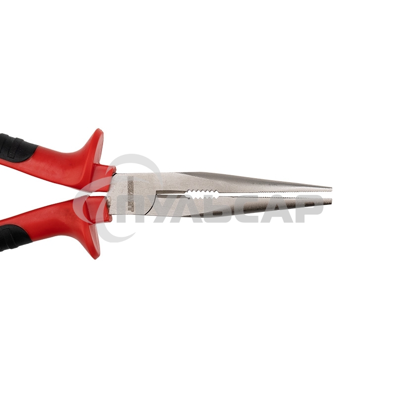 Тонкогубцы Rexant 200 мм никелированные, двухкомпонентные рукоятки