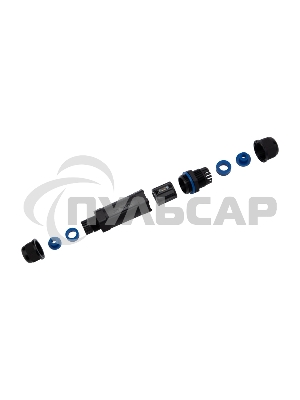 Кабельный коннектор I-образный (3PIN 0,5-2,5мм2) IP68 Rexant