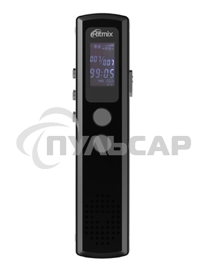 Диктофон RITMIX RR-120 4GB черный