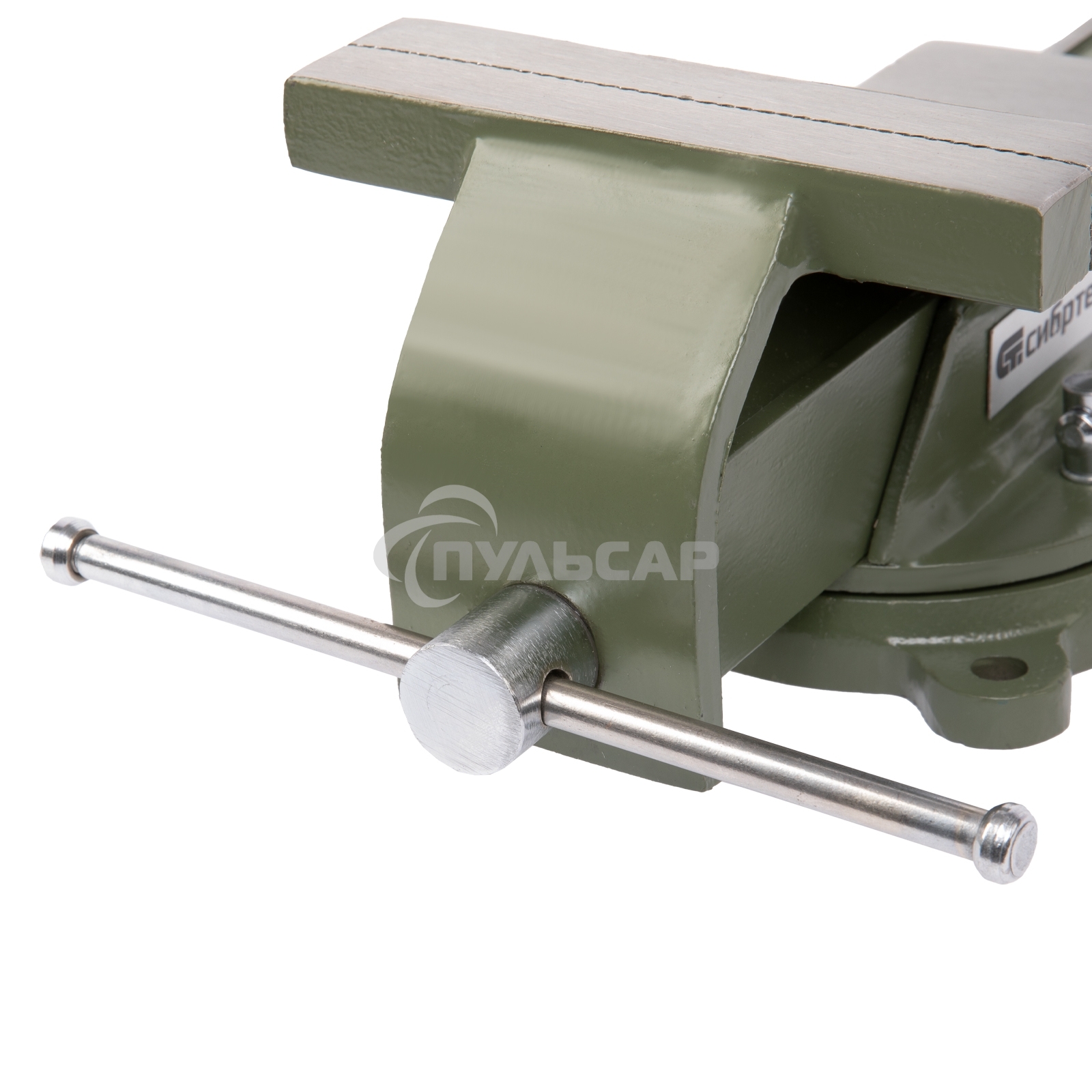 Тиски слесарные Сибртех 150 мм, стальные, поворотные