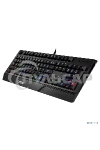 Клавиатура проводная MSI VIGOR GK20 RU черный USB Multimedia for gamer LED (подставка для запястий)
