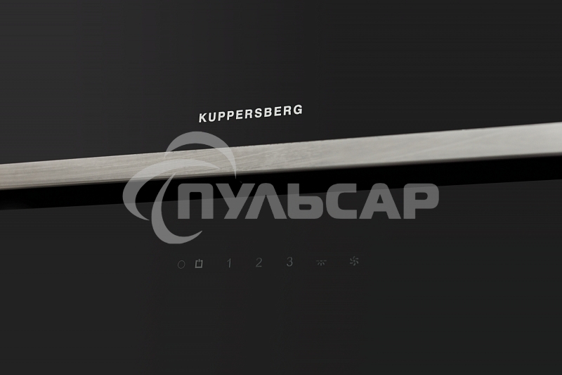 Вытяжка каминная Kuppersberg F 600 B черный/нержавеющая сталь, 60 см, 650 куб. м/ч, 47 дБ