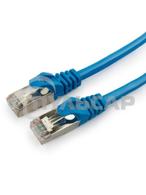 Патч-корд FTP Cablexpert кат.6, 1м, литой, многожильный черный