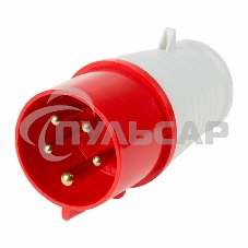 Вилка Rexant 025 переносная 3Р+РЕ+N 32А 380В IP44