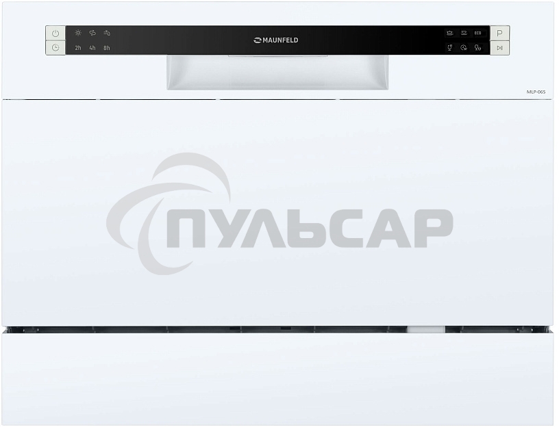Посудомоечная машина Maunfeld MLP 06S, белый, 55 см, 6 компл., 49 дБ, класс A+