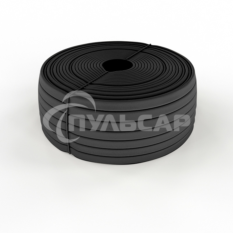 Трубка кембрик ТВ-40 ПВХ черный, Ø 4 мм Rexant