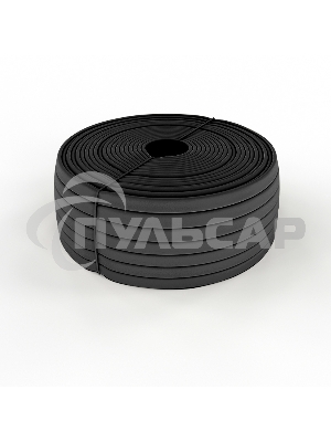 Трубка кембрик ТВ-40 ПВХ черный, Ø 4 мм Rexant