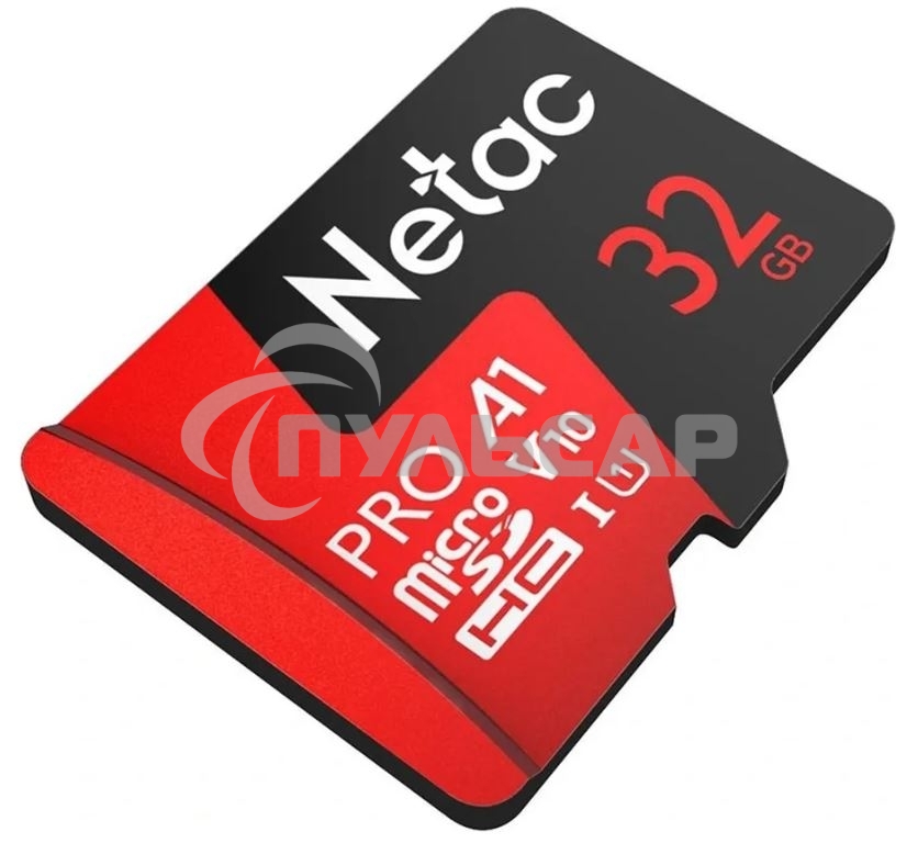 Флеш карта MicroSD card Netac P500 Extreme Pro 32Gb, retail version w/o SD adapter