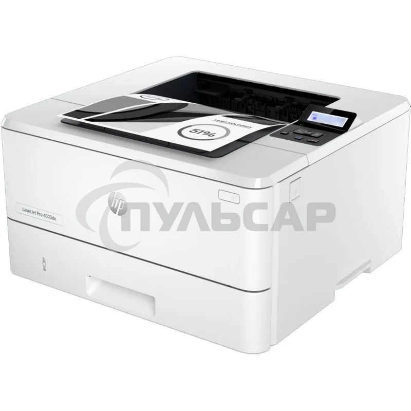 Принтер лазерный HP LaserJet Pro 4003dn (2Z609A), A4, ч/б, печ. до 40 стр/мин., 1200 x 1200 dpi, USB, RJ-45, Air Print, Mopria