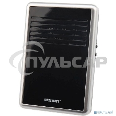 Звонок беспроводной c цифровым кодированием, влагозащищенной кнопкой IP44 и регулировкой громкости RX-30 Rexant