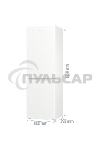 Холодильник Gorenje NRK619EEW4 белый двухкамерный 203/99л морозилка снизу, No Frost