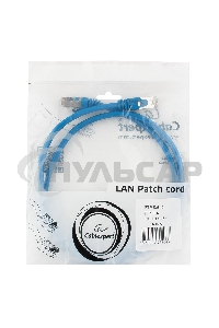 Патч-корд FTP Cablexpert кат.6, 1м, литой, многожильный черный