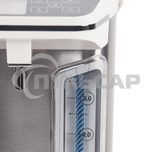 Термопот Mystery MTP-2442 4.5л. 700Вт серебристый/белый