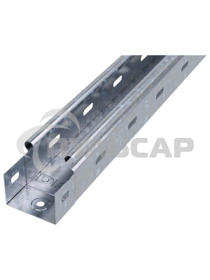 Лоток листовой перфорированный 50х50 L3000 сталь 0.7мм ДКС 35260