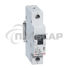Выключатель автоматический модульный 1п C 16А 4.5кА RX3 Leg 419664