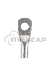 Наконечник медный луженый ТМЛ 25–8–7 (25мм² - Ø8мм) ГОСТ 7386-80 (в упак. 100 шт.) Rexant