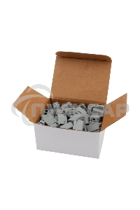 Строительно-монтажная клемма СМК 224 для светильника на 1 проводник (1,0-2,5)/(0,5-2,5) мм², серая (100 шт./уп.) Rexant