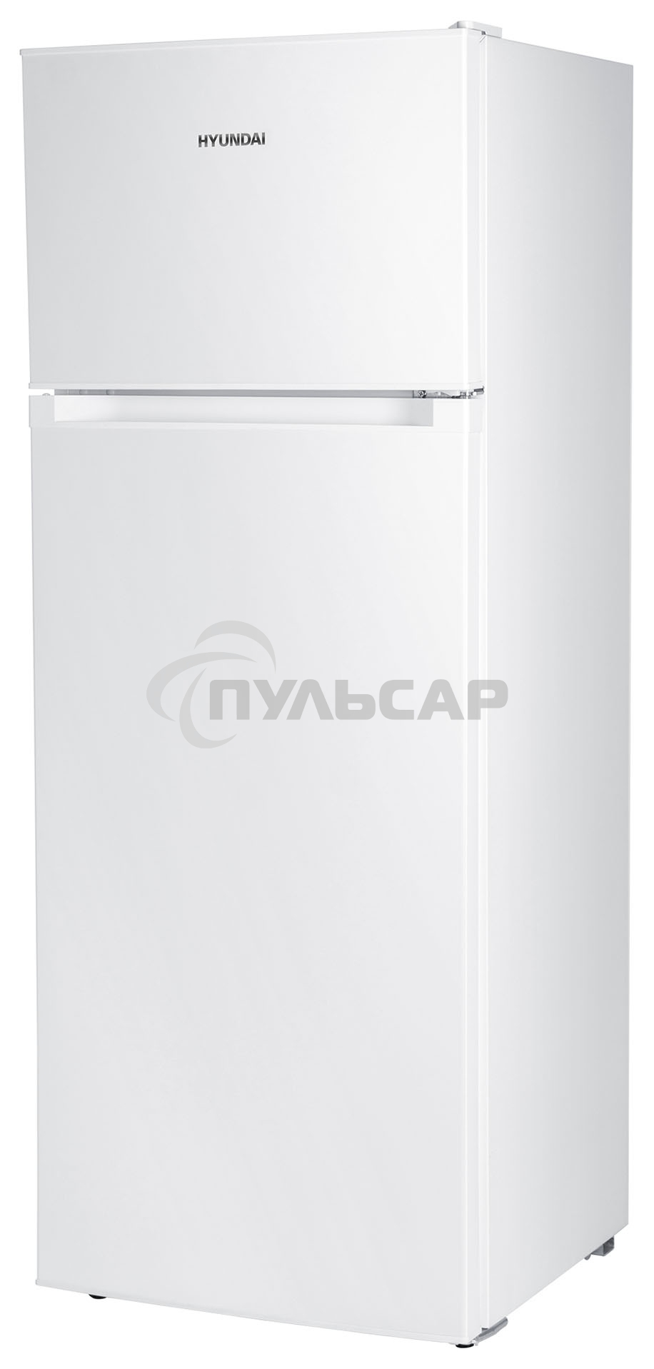 Холодильник Hyundai CT2551WT белый двухкамерный 166/40л морозилка сверху