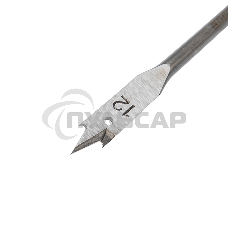 Сверло перовое по дереву 12х152 мм (шестигранный хвостовик) Kranz