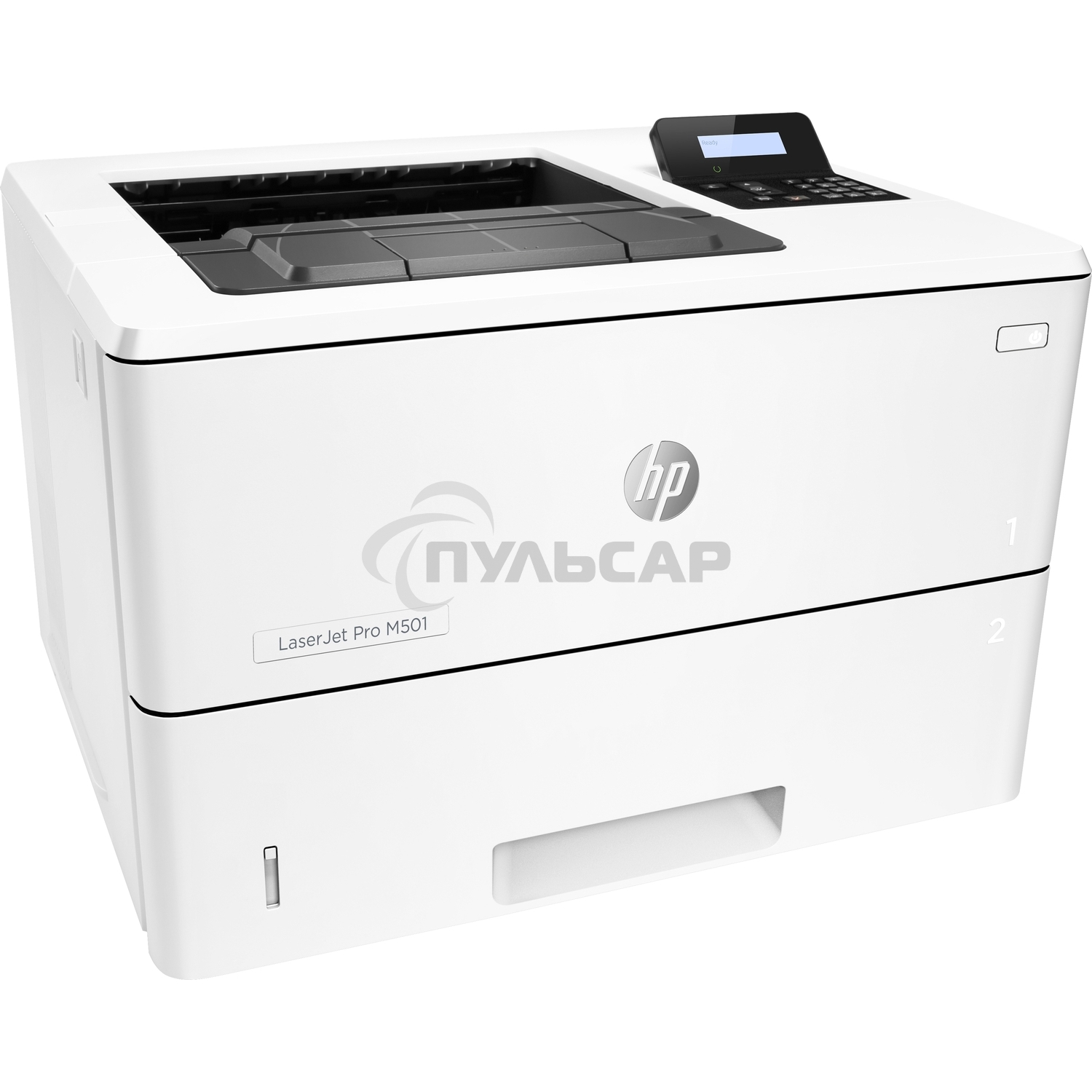 Принтер лазерный HP LaserJet Pro M501dn (J8H61A), A4, ч/б, печ. до 45 стр/мин., 600 x 600 dpi, USB, RJ-45, Air Print