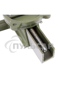 Тиски слесарные Сибртех 150 мм, стальные, поворотные