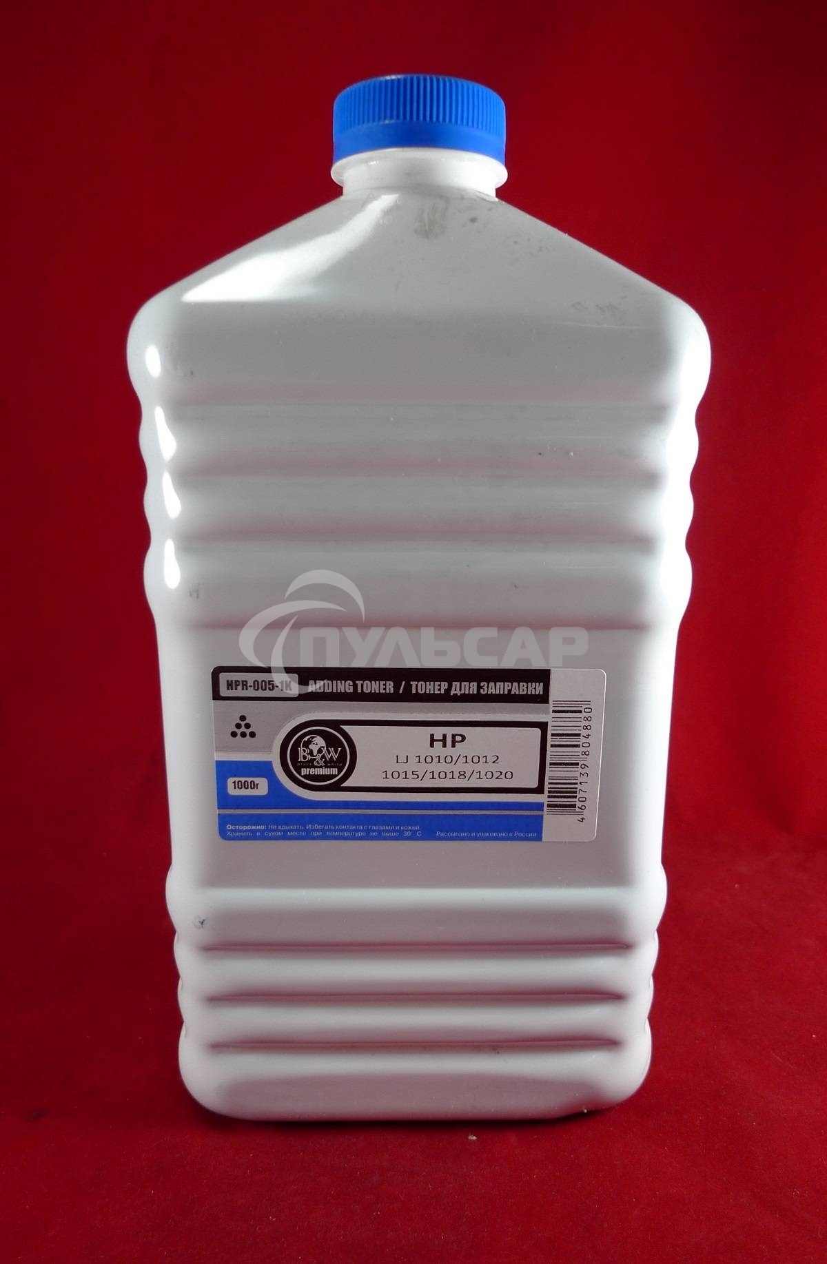 Тонер HP LJ 1010/1015/1020/1100/1160/1200/1320/2100/2300/2410/3100/4000/5000/5L/6L/8100/9000 (кан., 1кг.) B&W Premium фас России