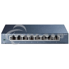 Коммутатор TP-Link SMB TL-SG108 8-port Desktop Gigabit Switch, 8 10/100/1000M RJ45 ports,metal case