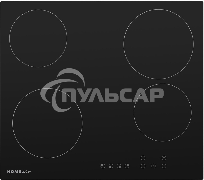Электрическая варочная панель HOMSair HV64BK