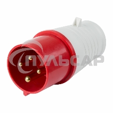 Вилка Rexant 024 переносная 3Р+РЕ 32А 380В IP44