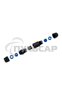 Кабельный коннектор I-образный (3PIN 0,5-1,5мм2) IP68 Rexant