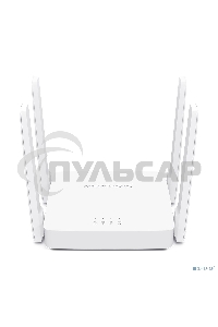 Роутер беспроводной Mercusys AC10 AC1200 10/100BASE-TX белый