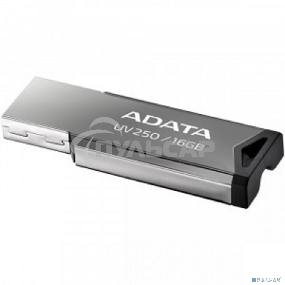 Флешка USB ADATA UV250 (AUV250-16G-RBK), 16 Gb, USB 2.0, R/W 25/10, черный