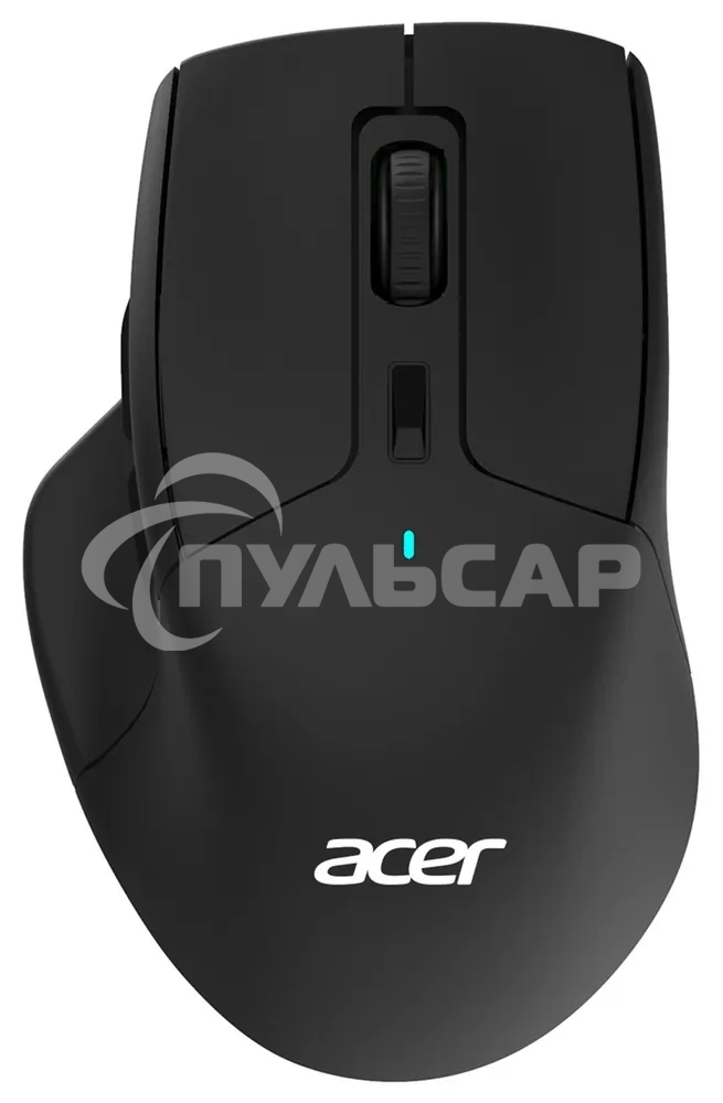 Мышь беспроводная Acer OMR150 черный, 1600 dpi, радиоканал, USB, кнопки - 6