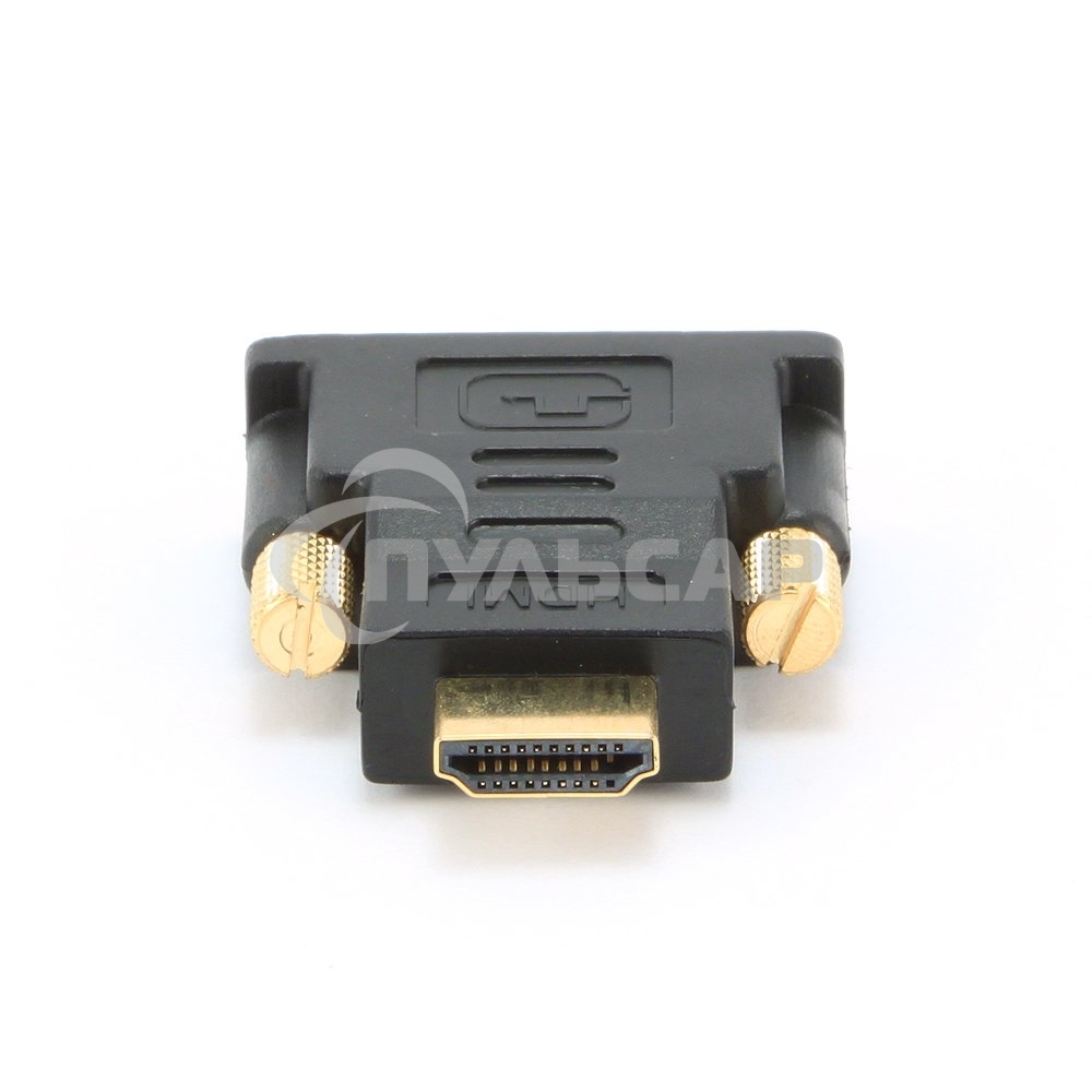 Адаптер (переходник) Gembird HDMI-DVI A-HDMI-DVI-1, 19M/19M, золотые разъемы, пакет