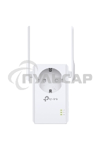 Сетевой адаптер TP-Link SOHO TL-WA860RE 300Mbps Wireless N Wall Plugged Range Extender with AC Passthrough, QCA(Atheros), 2T2R, 2.4GHz, 802.11b/g/n, 1 10/100Mbps LAN port, Range Extender button, Range Extender mode, suppo поставляется без кабеля RJ-45