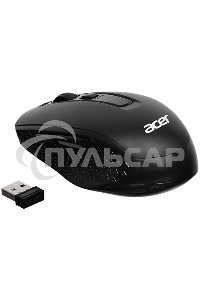 Мышь беспроводная Acer OMR060 черный, 1600 dpi, радиоканал, USB, кнопки - 6