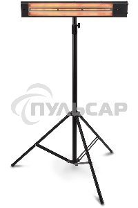 Обогреватель инфракрасный Starwind SHIRC-1010, черный, кварцевый, 1000 Вт, 18 м2